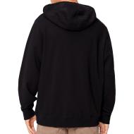 Sudadera con capucha negra Guess Roy para hombre ver 2