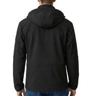 Veste Noire Homme Paname Brothers Softshell ROBIN vue 2