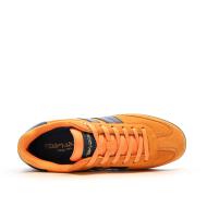 Baskets Orange/Marine Homme Teddy Smith White Suede vue 4