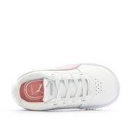 Sneaker Weiß/Pink, Mädchen, Puma Inf Carina Ansicht 4