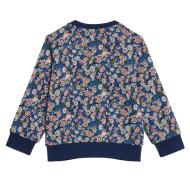 Chándal Adidas Crew Floral azul marino, Niña ver 2