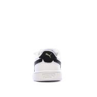 Weiß/Schwarze Puma Shuffle Sneaker für Jungen Ansicht 3