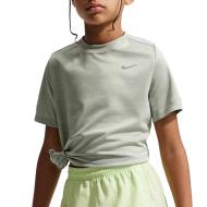 Grünes Sport-T-Shirt Unisex Nike Running Miler
