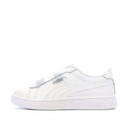 Baskets Blanc Mixte Puma Smash 3.0