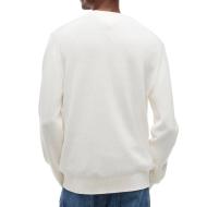 Tommy Hilfiger Men’s White Slim-Fit Jumper Photo of the Espace des Marques %store% store - view of %key%