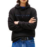 Kapuzensweatshirts Schwarz Herren Tommy Hilfiger Linear