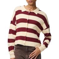 Chaleco rojo/beige para mujer de Pieces Jassy barato