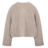 Gilet Taupe Femme Teddy Smith Gava vue 2