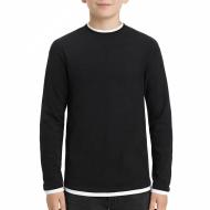 Jack & Jones Twinn Knit Neck Jungen Pullover Schwarz günstig