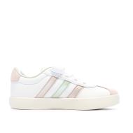 Zapatillas Adidas Vl Court Blanco/Rosa Niña ver 2