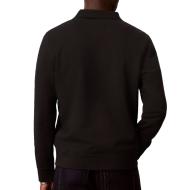 Schwarzes Herren-Polohemd von Calvin Klein Jeans Monog Ansicht 2