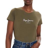 Camiseta de mujer verde oscuro Pepe jeansNueva Virginia
