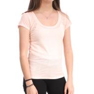 Guess Script Women's Pink T-Shirt