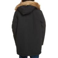 Schwarzer Parka für Jungen von Quiksilver Gum Heavy Ansicht 2