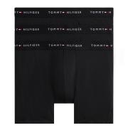 3x Negro Hombre Boxers Tommy Hilfiger Breve UM0UM03618 barato