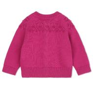 Strickjacke Fuchsia Baby, Mädchen Carré Beau Y30211 Ansicht 2