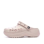 Sandalias Crocs rosa pálido para mujer Baya