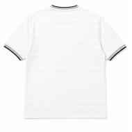 Camiseta blanca de hombre RMS26 a rayas ver 2