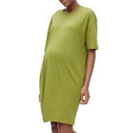Robe de Grossesse Verte Femme Vero Moda Marternity Monella pas cher