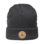 Bonnet en maille côtelée Noir Homme Cairn Eva Graphite pas cher