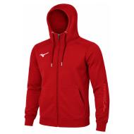 Sweat Zippé Rouge Homme Mizuno 32EC8500C pas cher