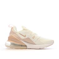 Nike Air Max 270 Women's White/Rose Sneakers Photo of the Espace des Marques %store% store - view of %key%
