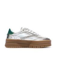 Silver/Green Women’s Teddy Smith Trainers 120305 Photo of the Espace des Marques %store% store - view of %key%