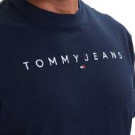 T-Shirt Marine Homme Tommy Hilfiger Reg Linearss vue 3
