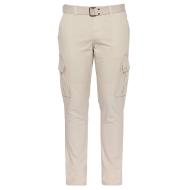 Beigefarbene Herren-Cargohose von Schott TRASSAULT