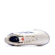 Chaussures de Futsal Blanches/Bleu Garçon Adidas Copa Pure 2 vue 4