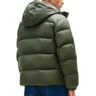 Khaki Daunenjacke Mann Tommy Hilfiger Tjm Essential Down Ansicht 2