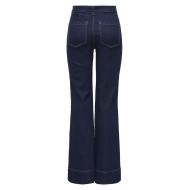 Jean Flared Bleu Foncé Only Cypress Rinse vue 2