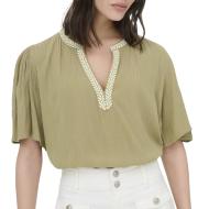 Blusa verde para mujer JDY Liva
