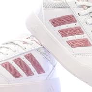 Zapatillas blancas/rosas para niño Adidas Tensaur ver 7