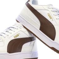 Puma Caven III Herren-Sneaker, Weiß/Dunkelbraun Ansicht 7