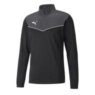Men's Puma Indrise 1/4 Zip Sweat Top Black/Grey affordable