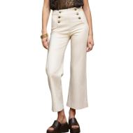 Vaqueros anchos blancos y crema para mujer, verdes, de Oraije, modelo Victorine barato