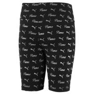 Puma Ess+ Script Girls’ Black Shorts Photo of the Espace des Marques %store% store - view of %key%