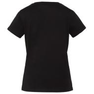 Schwarzes Damen-T-Shirt von Schott TSBRODEDW Ansicht 2