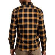 Timberland Solucell Buffalo Camisa a cuadros azul marino/camel para hombre ver 2