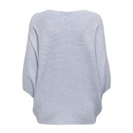 JDY New Behave Women's Light Blue 3/4 Sleeve Sweater Photo of the Espace des Marques %store% store - view of %key%