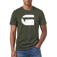 Herren-T-Shirt in Khaki von G-Star RAW mit Logo
