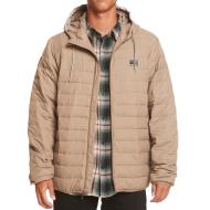 Doudoune Beige Homme Quiksilver EQYJK04008
