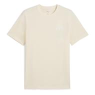 Camiseta Puma Beige Hombre Pequeña