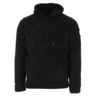 Paname Brothers Sudadera Sherpa Negra con Cremallera Completa para Hombre barato