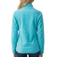 Veste Polaire Turquoise Femme Compagnie des Ameriques Carla vue 2