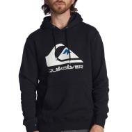 Schwarzes Quiksilver Biglogohood-Sweatshirt für Herren