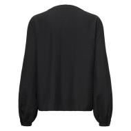 Blouse Noire Femme JDY Train Neck vue 2