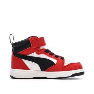 Rote/schwarze/weiße Sneaker für Jungen von Puma Ansicht 2