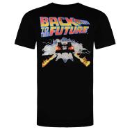 Black ‘Back to the Future’ DeLorean T-shirt affordable